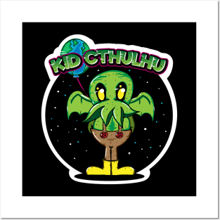 cool cthulhu t shirt Posters and Art